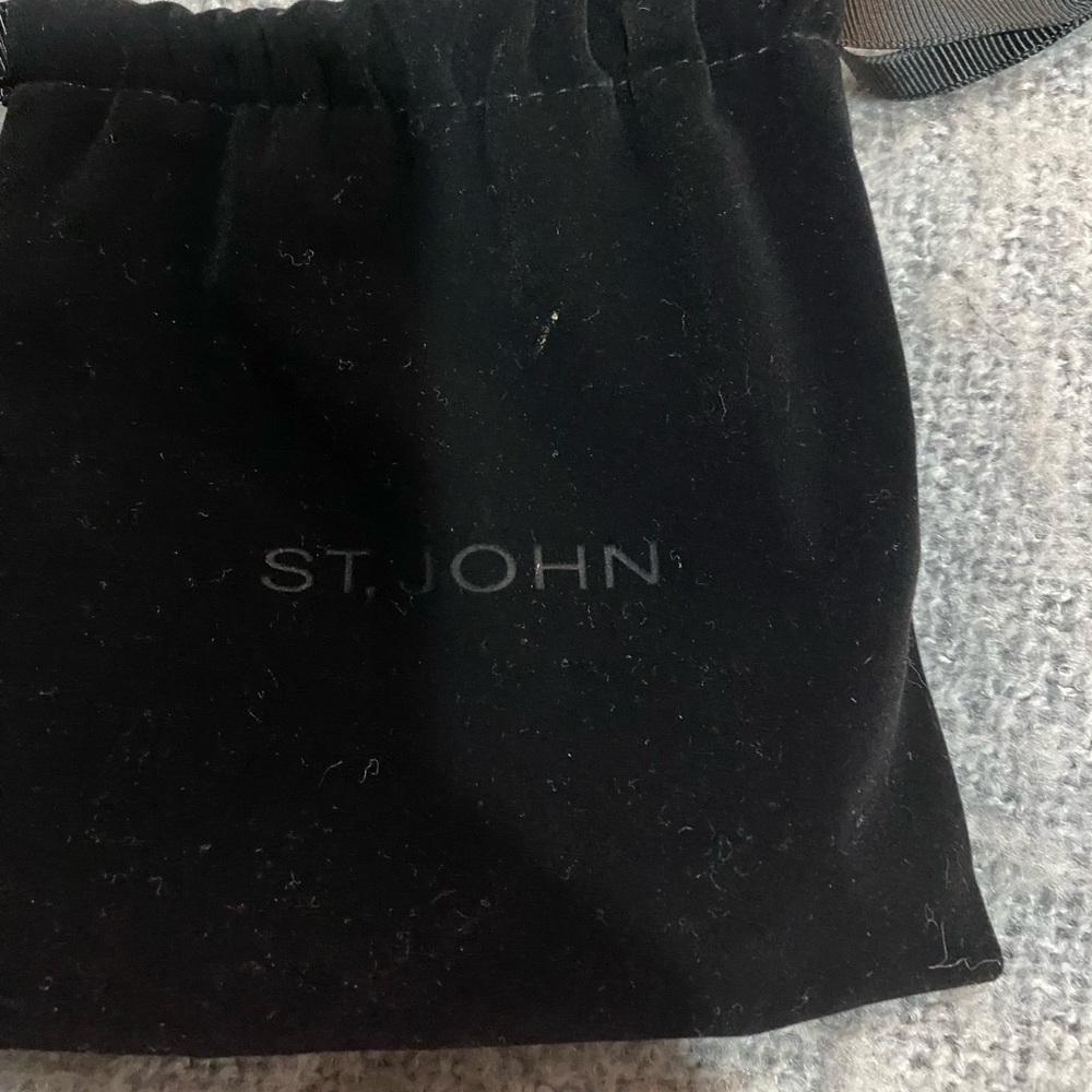 St John jewelry pieces. Worn once